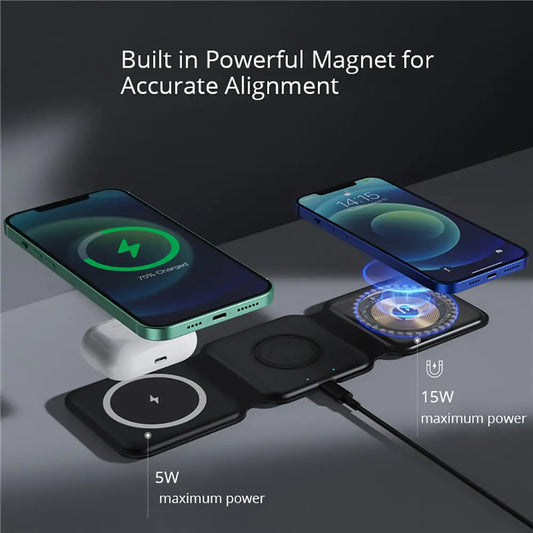 Foldable Wireless Charger – Portable & Fast Charging