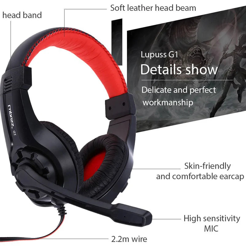 Gaming Headset – Immersive Sound & Comfortable Fit