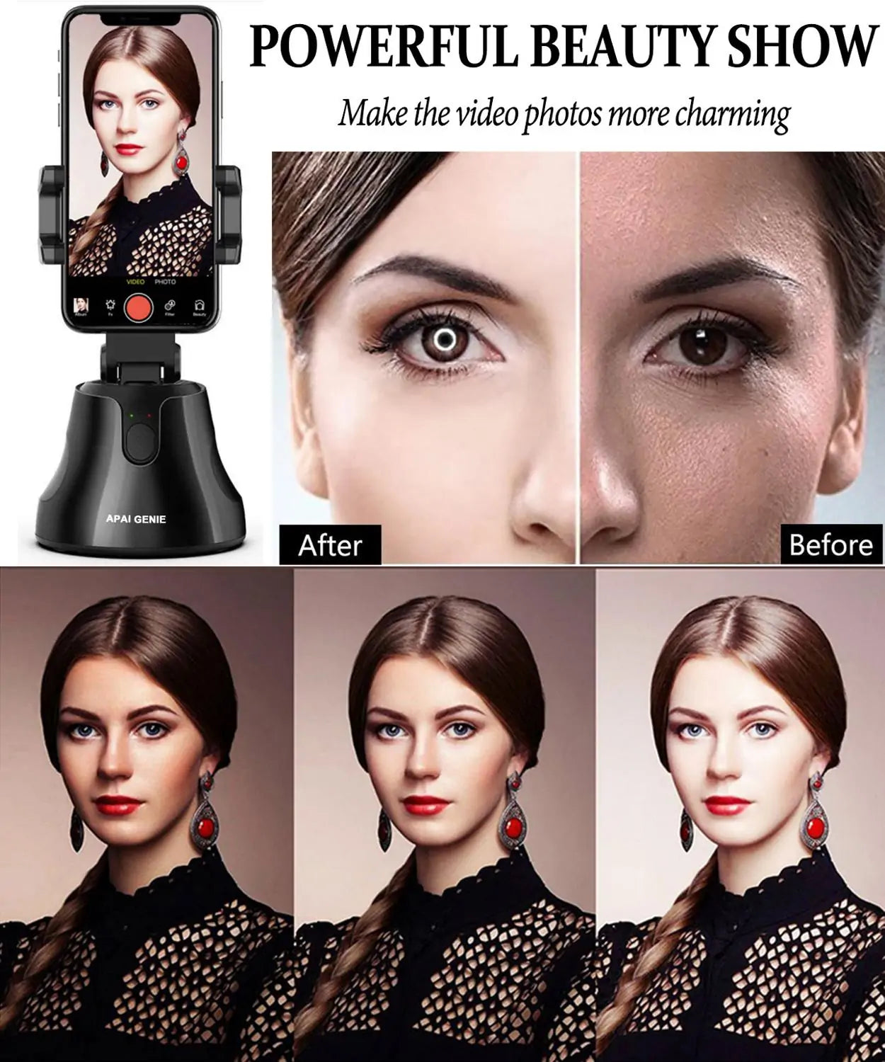 Face Tracking Smart Camera – Hands-Free Video Recording