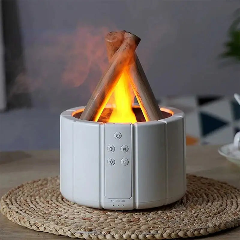 Bonfire Flame Humidifier – Aromatherapy & Air Purifier