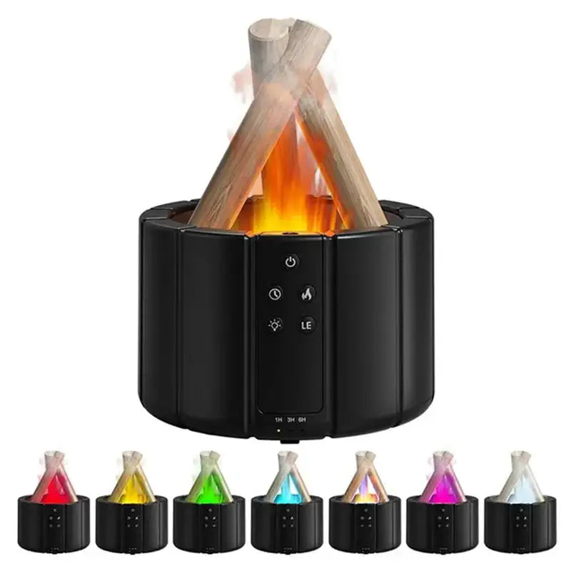 Bonfire Flame Humidifier – Aromatherapy & Air Purifier