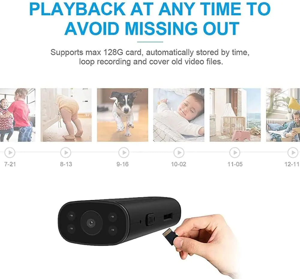 Wireless WiFi Security Camera for Home Surveillance