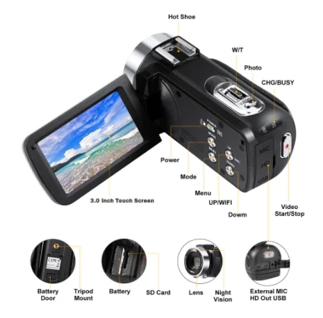 HD Digital Camera – High-Resolution Photography