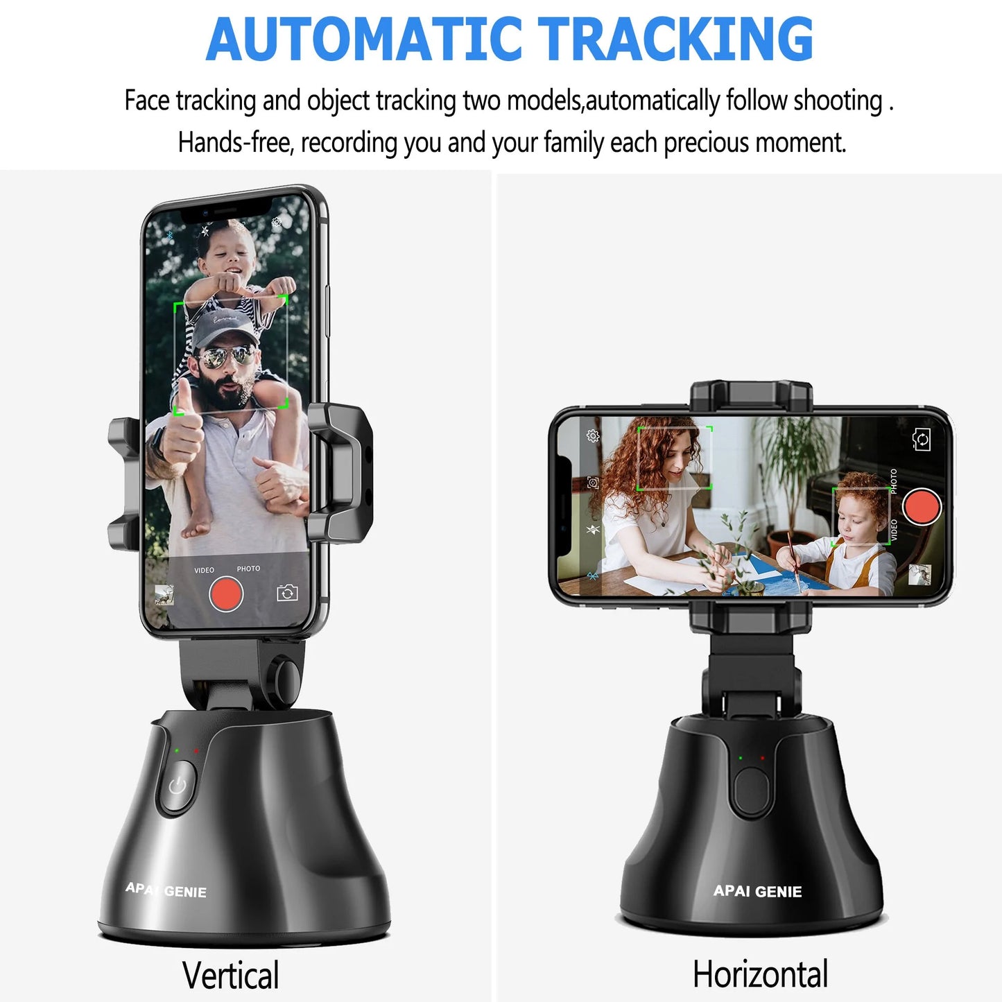 Face Tracking Smart Camera – Hands-Free Video Recording