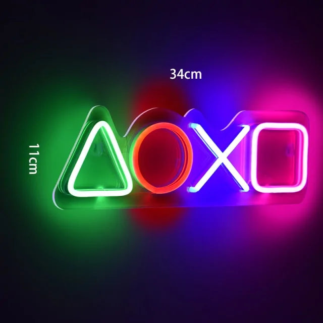 Gaming Night Light – LED Room Decor for Gamers