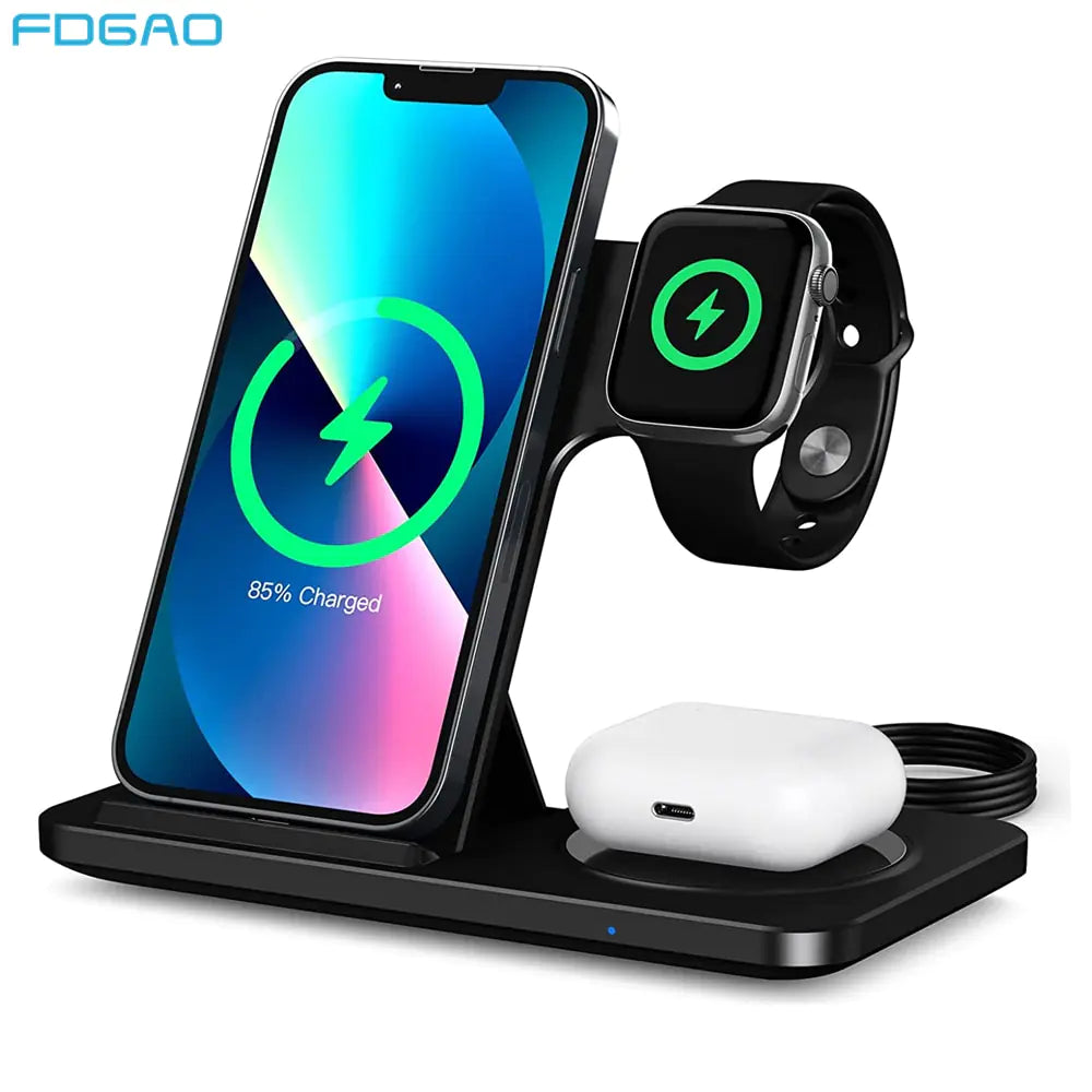 Fast Wireless Charger Stand – Quick & Convenient Charging