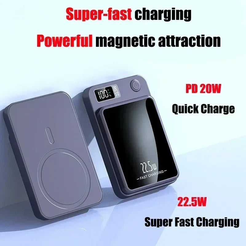 Magnetic Wireless Charger Power Bank