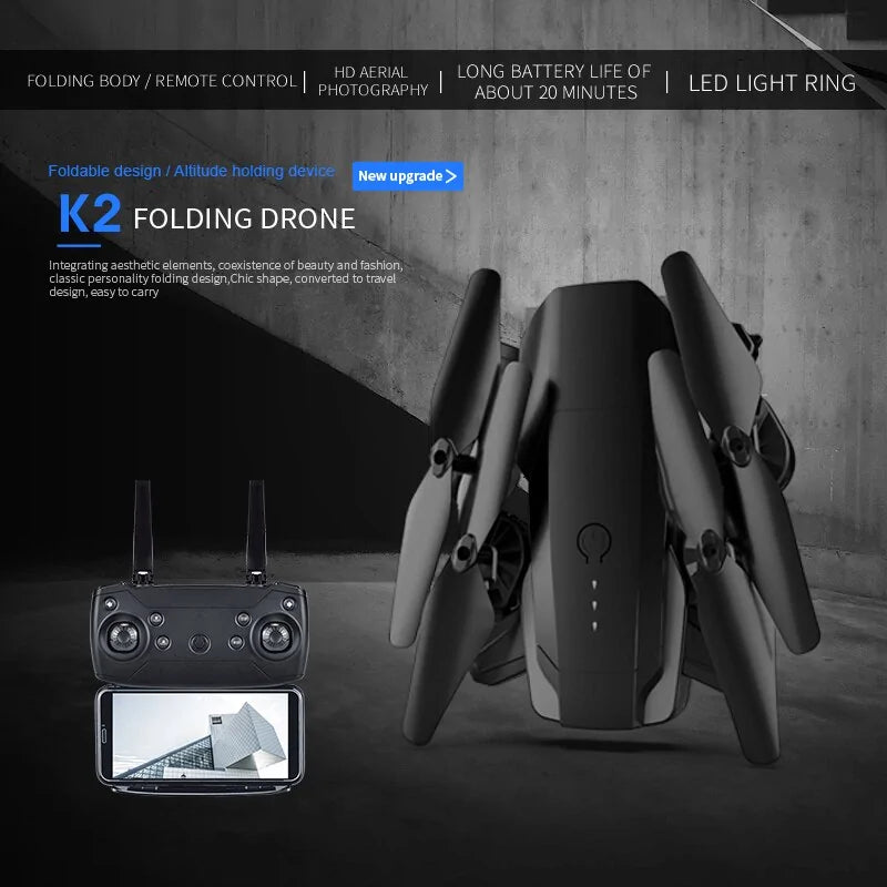 Double Camera Quadcopter – HD Aerial Drone