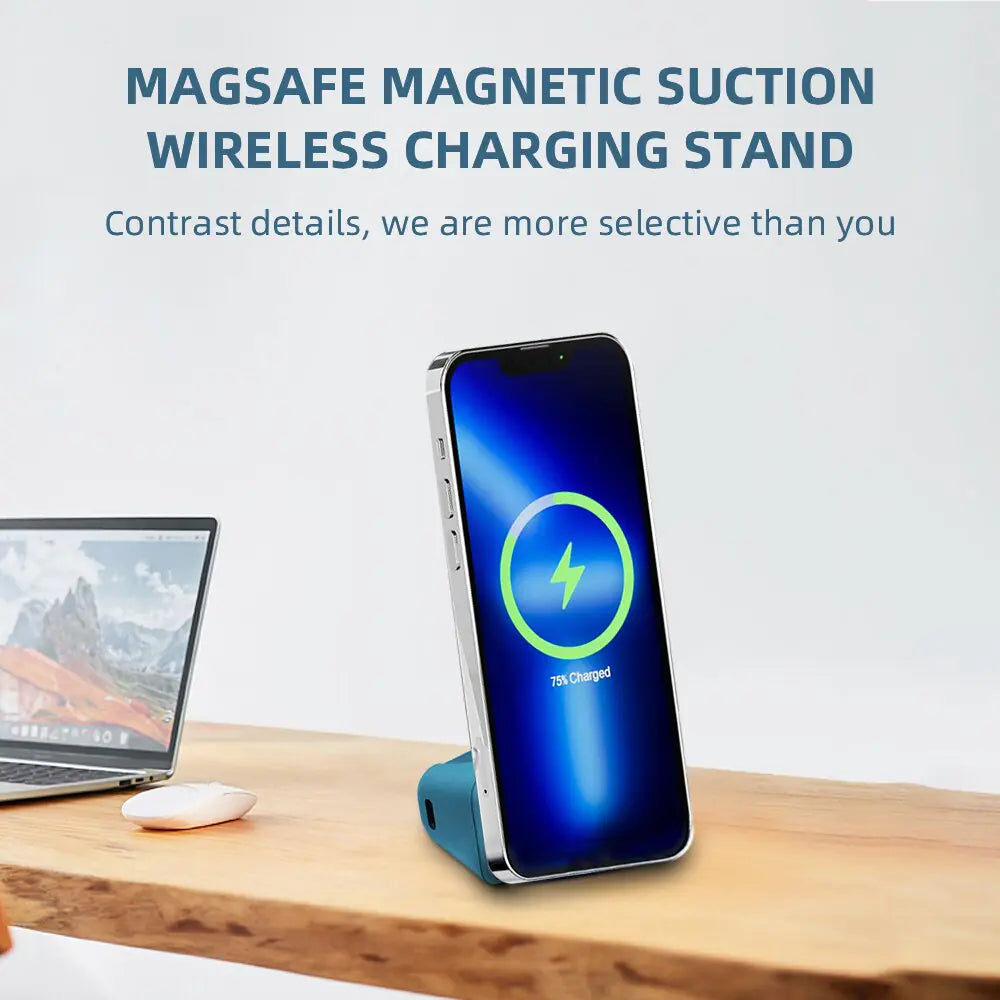 Magnetic Camera Handle & Charger – Dual-Function