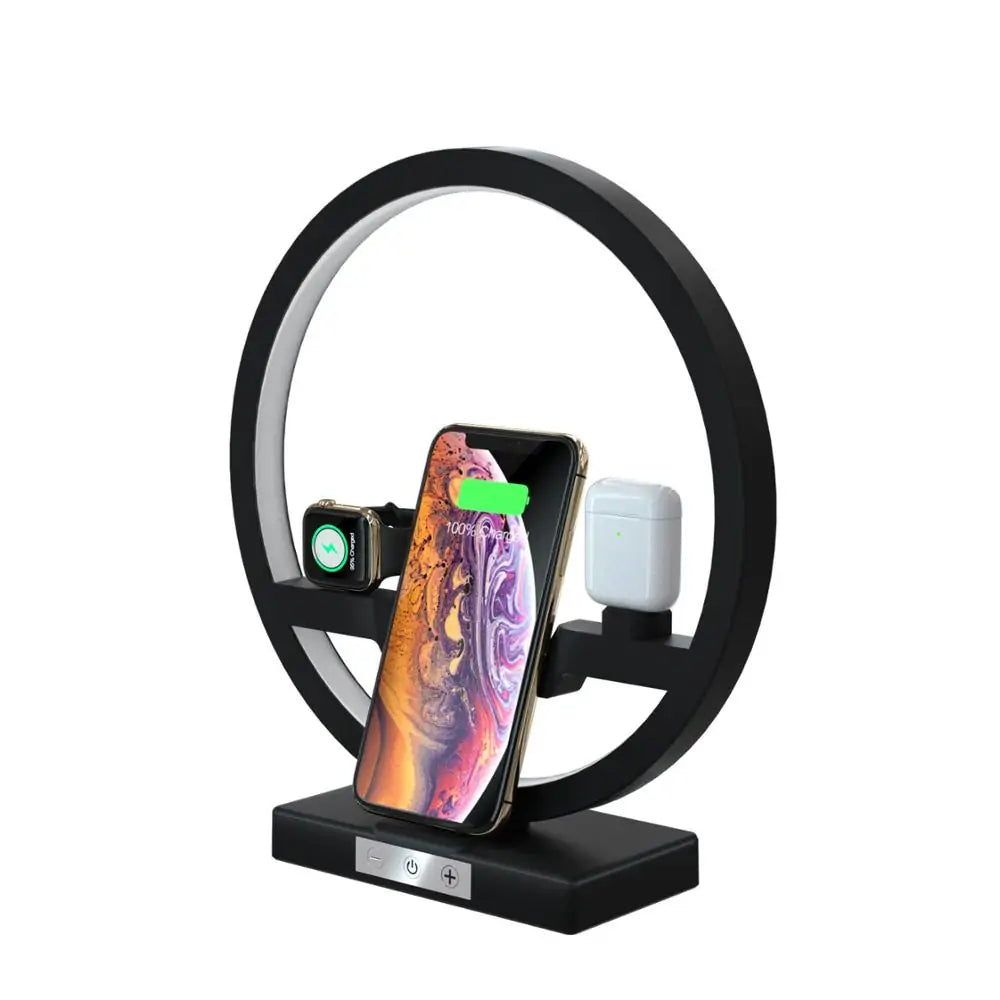 Qi Wireless Charger Table Lamp