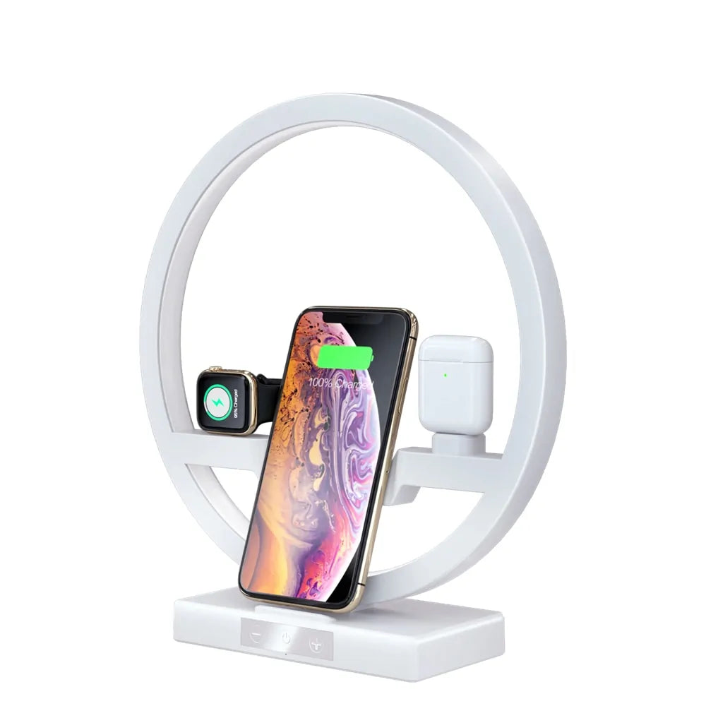 Qi Wireless Charger Table Lamp