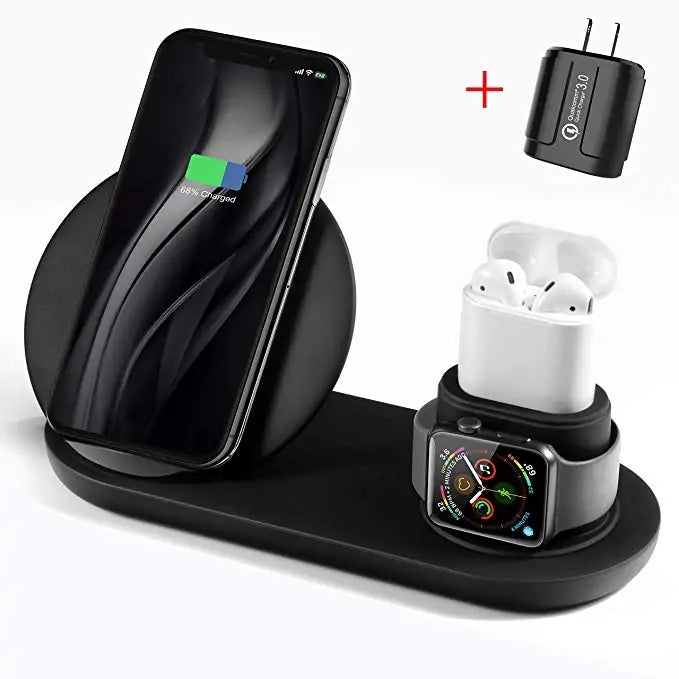 Fast Qi Wireless Charging Stand for Phones